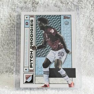 5/$20 Mint 2022 Topps Aboubacar Keita Pitch Prodigies RC MLS Card 71!!
